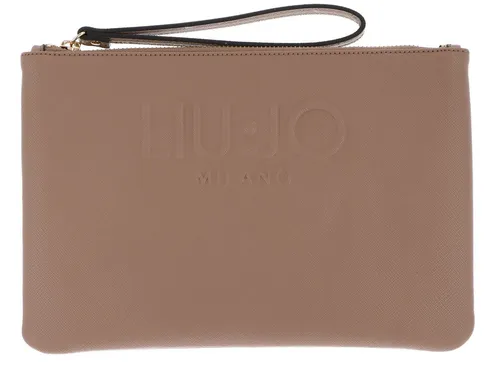 Liu Jo Handgelenktasche Envelope Bag - Moderne Handtasche in Cammello, ideal für jeden Anlass. Mit Zipper und elegantem Design bietet sie ausreichend Platz für Ihre Essentials.