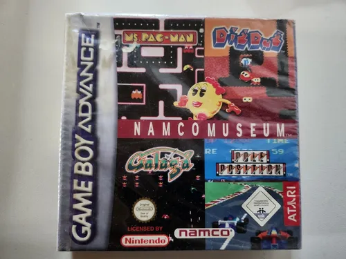 Nintendo Game Boy Advance Spiel : Namco Museum - OVP Anleitung PAL GBA Gameboy