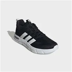 adidas Herren Cloudfoam Flex Schuhe mit elastischen Schnürsenkeln – Schwarz/Weiß, 46 EU - Komfortable Herren-Schuhe mit elastischen Schnürsenkeln und CLOUDFOAM-Zwischensohle für idealen Tragekomfort. Perfekt für den Alltag und sportliche Aktivitäten.