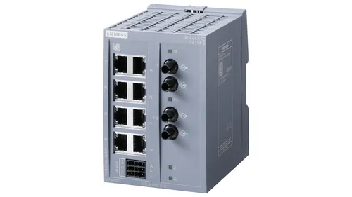 SCALANCE XB108-2 unmanaged IE Switch 6GK5108-2BB00-2AB2 - SPS-Ethernet & Kommunikation, robuster unmanaged Switch für industrielle Anwendungen, hergestellt in Deutschland