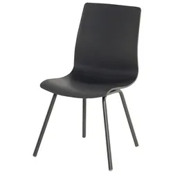 Hartman Sophie Rondo Wave Dining Stuhl Aluminium/Kunststoff - Royal White