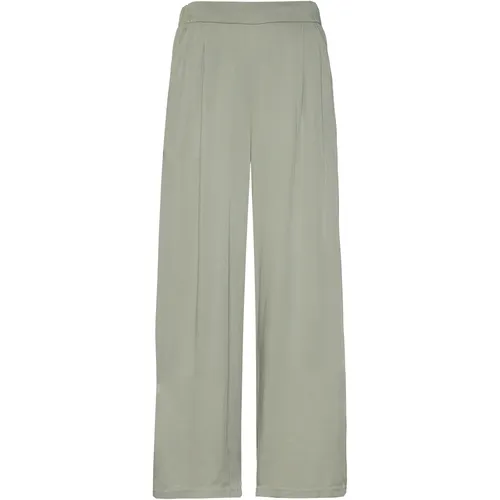 Ragwear Loggan Freizeithose Damen – Dusty Green, Größe S - Bequeme Freizeithose aus veganen Materialien mit teilelastischem Bund und praktischen Seitentaschen für einen lässigen Look.