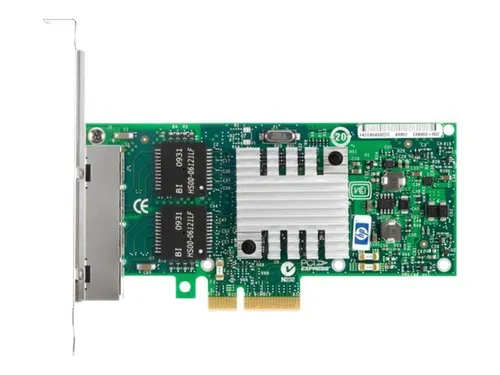 HPE 593722-B21 Netzwerkadapter - Hochwertiger Netzwerkadapter für Gigabit Ethernet, ideal für professionelle Anwendungen. Zuverlässige Plug-in-Karte mit 4 Ports, kompakt und leistungsstark für effiziente Datenübertragung.
