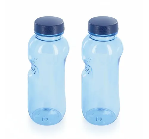 Greiner Trinkflasche, 2 x Original Kavodrink Tritan 0,5 L Wasserflasche (BPA frei) Flasche