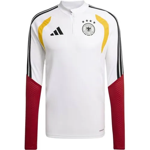 ADIDAS Herren Fanjacke Deutschland 26 Tiro - Stylische Fanjacke für Fußballfans: Die Deutschland 26 Tiro bietet optimalen Komfort und Bewegungsfreiheit. Ideal für Training und Freizeit, mit atmungsaktiven Einsätzen für eine angenehme Belüftung.