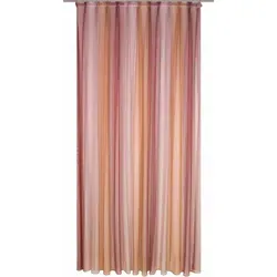 Gardine "Eloise" - Store rot 120 cm - Halbtransparente Gardine "Eloise" von Wirth, bringt dezent Farbe in Ihr Loft und sorgt für eine wohnliche Atmosphäre. Leicht anzubringen und pflegeleicht.
