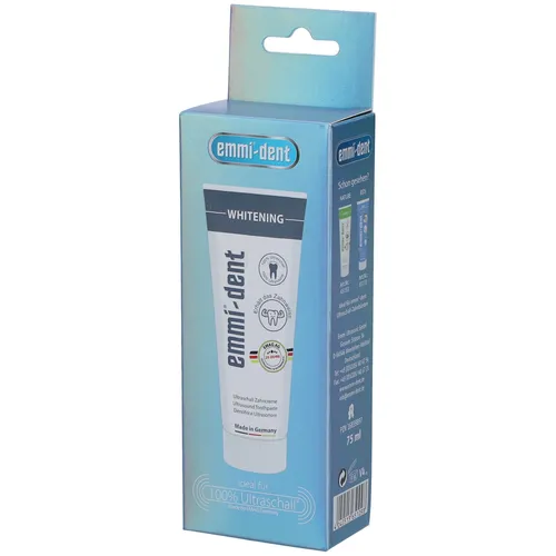 emmi-dent® Whitening Ultraschall Zahncreme