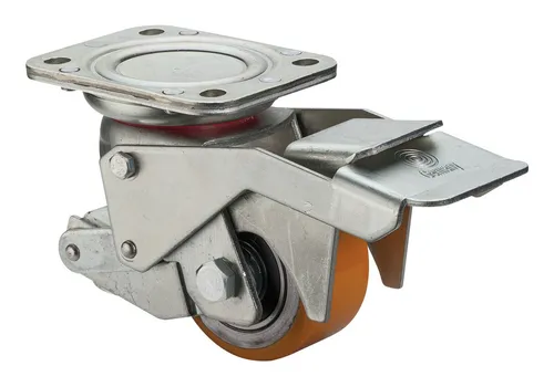 BS Rollen Heberolle 75 mm - PU Rad mit Kugellager - Hochwertige Rollen für einfache Beweglichkeit, ideal für Möbel und Geräte mit einem Durchmesser von 75 mm.