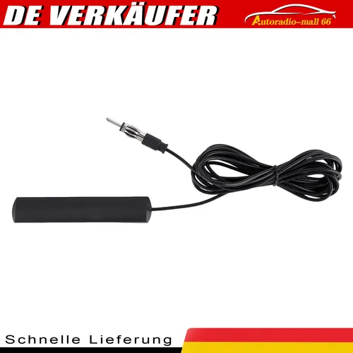 Auto Radio Antenne AM-FM Scheibenantenne SUV LKW-Klebeantenne 12V PKW KFZ Stereo