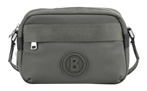 Bogner Maggia Lidia Damen Schultertasche - Elegante Umhängetasche in Dunkelgrau, ideal für stilvolle Auftritte und praktischen Alltag.
