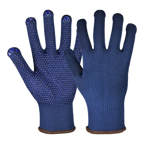 Hase Namur Blue Arbeitshandschuh aus Baumwoll-/Polyesterstrick Größe 12 12 Stk