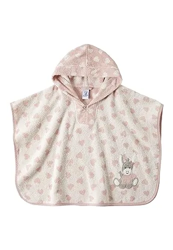 Sterntaler Badeponcho rosa 7883994 - Kuscheliger Frottee für Kinder - Der rosa Badeponcho von Sterntaler aus reiner Baumwolle bietet höchsten Komfort. Mit Kapuze und niedlicher Stickerei ist er ideal zum Kuscheln und schützt vor kühler Luft. Perfekt nach dem Baden!