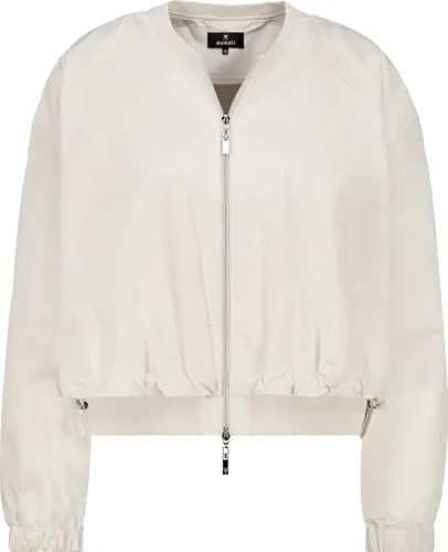monari Jacke 124 Champagne - Größe 38 - Stilvolle Nylon Jacke mit elegantem Schnitt und komfortablen Details, ideal für modische Auftritte und selbstbewusste Looks.