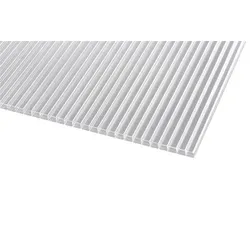 Doppelstegplatten 16 mm Farblos Klar – Blueline Polycarbonat 980 x 4000