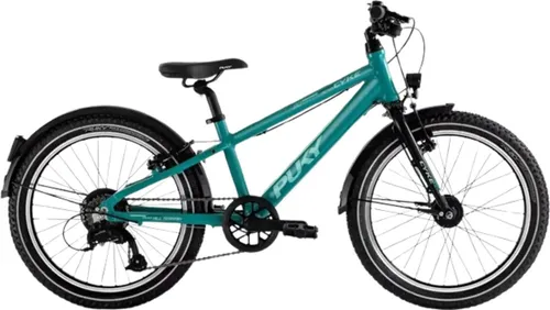 Puky Kinderfahrrad CYKE 20-7 ACTIVE, 7 Gang - Kinderfahrrad mit leichtem Aluminiumrahmen, ideal für Straßen und leichtes Gelände. Robust und langlebig mit 20 x 2.0 Reifen für besten Grip und Fahrkomfort.