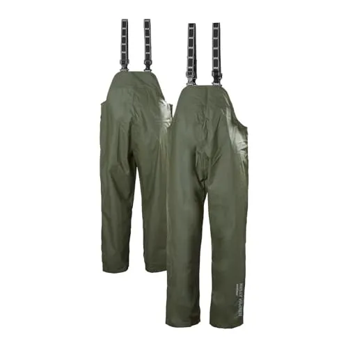 Helly Hansen Latzhose MANDAL BIB 70529 - army green - XL - Arbeits- & Schutzkleidung, wasserdichtes Gewebe für optimalen Schutz bei jedem Wetter, ideal für Outdoor-Arbeiten.