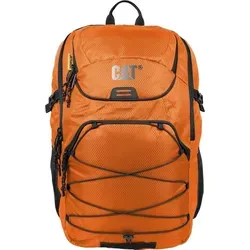 Caterpillar Le Meije Trekking Backpack 84425-643 - Robuster Trekking Rucksack in Orange und Schwarz, ideal für Outdoor-Abenteuer mit viel Stauraum und komfortablem Tragesystem.