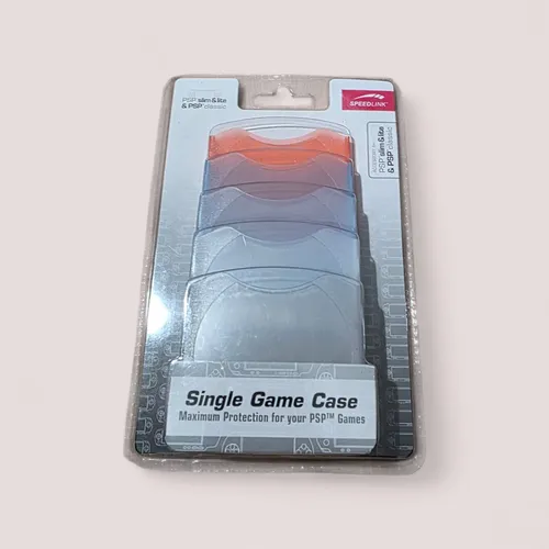 Speedlink 5x Set Single Game Case UMD-Hülle für Sony PSP SLIM Lite Classic