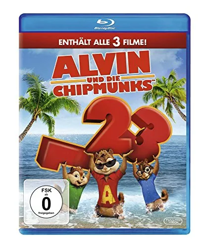 Alvin und die Chipmunks - Teil 1-3 [Blu-ray]