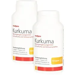 medpex Kurkuma Kapseln Duo 2X90 St