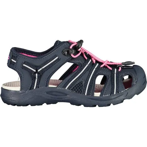 cmp Wanderhalbsandalen "Aquarii 2.0" in Pink/Dunkelblau, Größe 34 - Die cmp Wanderhalbsandalen "Aquarii 2.0" in Pink/Dunkelblau sind ideal für kleine Abenteurer. Mit praktischem Schnellverschluss und gepolstertem Fußbett bieten sie hohen Tragekomfort für Outdoor-Aktivitäten.