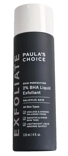 Paula's Choice SKIN PERFECTING 2% BHA Liquid Peeling - Peeling für Mischhaut & fettige Haut, bekämpft effektiv Unreinheiten und verfeinert sichtbar die Poren mit Salicylsäure.