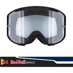 Red Bull SPECT Eyewear Strive 012 Motocross Brille für Männer - Robuste Motocross Brille mit zylindrischer Linse für optimale Sicht und 100% UV-Schutz. Ideal für den Einsatz beim Offroad-Fahren und in anspruchsvollen Umgebungen.