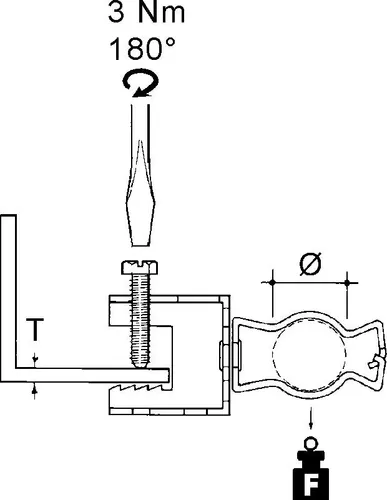 Niedax Rohrbefestigung FH107-GM1219, 25 Stück - Praktische Befestigungsklammern aus hochwertigem Federstahl, ideal für die vertikale Montage. Mit galvanisch verzinkter Oberfläche für erhöhte Langlebigkeit und Stabilität.