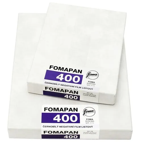 FOMA Fomapan 400 Plan Film 5x7 Zoll 50 Blatt