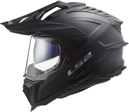 LS2 Motocross Helm Explorer Alter Matt Black H-V Yellow XL - Motorradhelme: Hochwertiger LS2 MX701 EXPLORER ALTER mit ECE 22.06-Zulassung, ideal für Offroad-Abenteuer und optimalen Schutz.