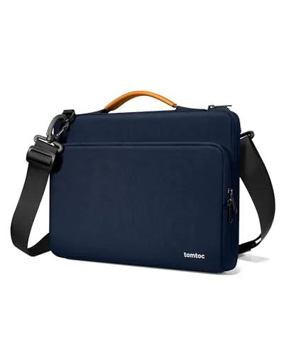 tomtoc 360° Tasche Hülle für 15-Zoll Neu MacBook Air M5/A3448 2026, M4/A3241 M3/M2 2025-2023, 15" MacBook Pro A1990 A1707, 15" Surface Laptop 7/6/5/4/3, Wasserabweisend Laptoptasche Laptophülle