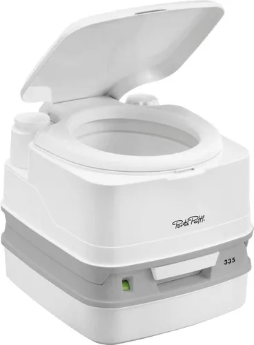 Thetford Porta Potti 335 Tragbare Campingtoilette - Toiletten, komfortable und hygienische Lösung für Camping und Outdoor-Aktivitäten, leicht transportierbar und einfach zu entleeren.