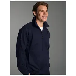 TRIGEMA Raglanjacke aus Sweat-Qualität, Herren, Gr. XXXL, navy - Funktionsjacke aus 70% Baumwolle und 30% Polyester, ideal für Freizeit und Sport. Pflegeleicht und angenehm zu tragen, perfekt für jeden Anlass.