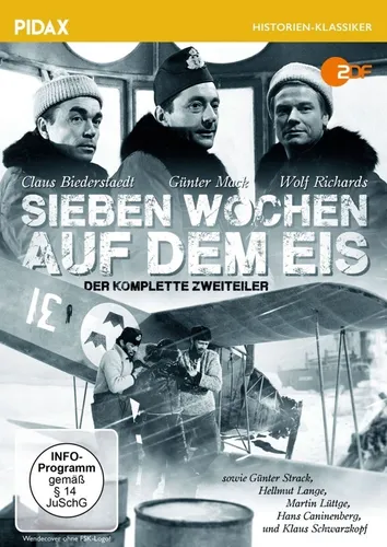 Sieben Wochen auf dem Eis - Der komplette 2Teiler [Pidax] Klassiker  DVD/NEU/OVP