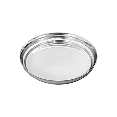 Georg Jensen MANHATTAN Glas- und Weinflaschen-Untersetzer - Eleganter Untersetzer zur Vermeidung von Tropfen, auch ideal für Gläser. Aus hochwertigem, handpoliertem Edelstahl gefertigt. Zeitloses Design für jeden Anlass.
