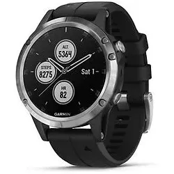 Garmin Fenix 5 Plus - 47 mm Smartwatch mit Wi-Fi - Robuste Smartwatch mit 47 mm Durchmesser, GPS, Musik-Streaming und umfangreichen Fitnessfunktionen - ideal für Outdoor-Enthusiasten.