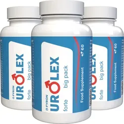 Urolex forte für Männer 180 Kapseln - 3er Pack, hochdosiert mit L-Arginin, Ginkgo Biloba und Maca für optimale Fruchtbarkeit und Vitalität