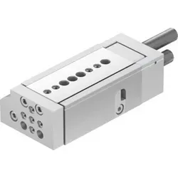 FESTO Mini-Schlitten DGSL-16-20-P1A aus Aluminium - Kompakter Mini-Schlitten für präzise Positionierung mit hoher Wiederholgenauigkeit. Ideal für den professionellen Einsatz in Automatisierungslösungen.