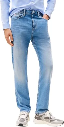 Tommy Jeans Ryan Slim STR Ch0237 - Herren Denim-Hose - Hochwertige Slim Fit Jeans im 5-Pocket-Style, aus nachhaltigen Materialien für optimalen Tragekomfort und perfekte Passform, ideal für Büro und Freizeit.