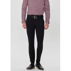Chinohose "ONSMARK SLIM GW 0209 PANT NOOS", Gr. 33 - Länge 32, Black - Wanderhosen mit schmaler Beinform und klassischer Leibhöhe. Pflegeleichtes, widerstandsfähiges Material für zahlreiche Kombinationsmöglichkeiten von smart bis schick.