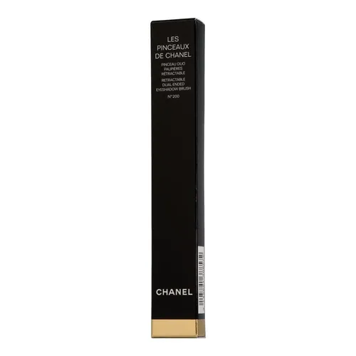 Chanel Pinceau Duo Paup Retract 200 für perfekte Augenbrauen - Premium Schminkpinsel für Augenbrauen, mit einem praktischen Duo-Design für präzises Stylen und Formen.