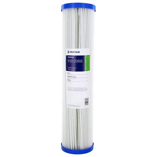 Pentek R30-20BB 20 Zoll Big Blue Sediment Schmutzfilter - Hochwertiger Wasserfilter für 20 Zoll-Systeme, ideal zur effektiven Filtration von Schmutz und Sedimenten. Perfekt für den zuverlässigen Einsatz in der Wasseraufbereitung.