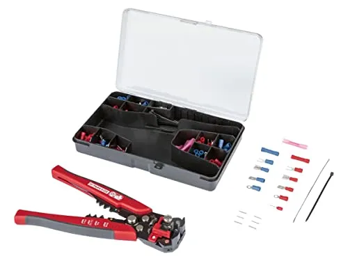Parkside Crimpzangen Set PCZS 231 Schneiden Abisolieren Verpressen Crimpzange