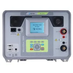 Metrel MI3252 MicroOhm 100A - Sonstige Messtechnik, tragbares Widerstandsmessgerät mit hoher Präzision (0,25%) für Kontaktwiderstände bis 100A, inklusive PC-Software für Analyse und Prüfberichte.