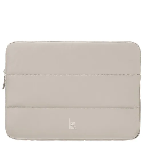 Got Bag Puffer Laptop Sleeve Monochrome 13'' grau - Notebook Schutzhüllen aus recycelten Fischernetzen, nachhaltig und stylish; perfekt für den Alltag und umweltbewusste Nutzer.