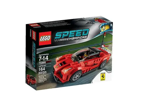 LEGO® Speed Champions 75899 LaFerrari - Sportwagen im Miniaturformat - Konstruktionsspielzeug-Bausteine & -Einzelteile, baue den legendären LaFerrari und erlebe spannende Rennabenteuer mit diesem detailreichen Modell!