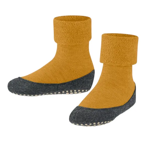 FALKE Unisex Kinder Cosyshoe Minis K Hp Wolle - Anti-Rutsch-Socken für Mädchen, aus wärmender, mulesingfreier Wolle mit rutschhemmenden Noppen für besten Halt beim Toben und Spielen, ideal für Kindergarten und Zuhause.