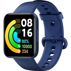 XIAOMI Poco Watch Blue - Smartwatch für Sport und Gesundheit - Smartwatch mit 1,6-Zoll-AMOLED-Display, über 100 Sportmodi, 5ATM wasserdicht und 14 Tage Akkulaufzeit. Ideal für Fitness-Enthusiasten und Gesundheitsüberwachung.