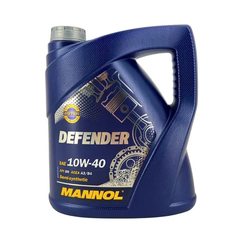 Mannol Defender 10W-40 4 Liter VW 502 00 505 00 501 01 ACEA A3/B4 API SN MN7507