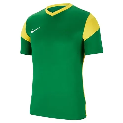 Nike Herren Park Derby III T-Shirt, Pine Green/Tour Yellow/Tour Yellow/White, L